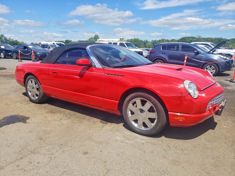 2002 Ford Thunderbird მანქანა იყიდება აუქციონზე, vin: 1FAHP60A62Y122480, აუქციონის ნომერი: 57238976