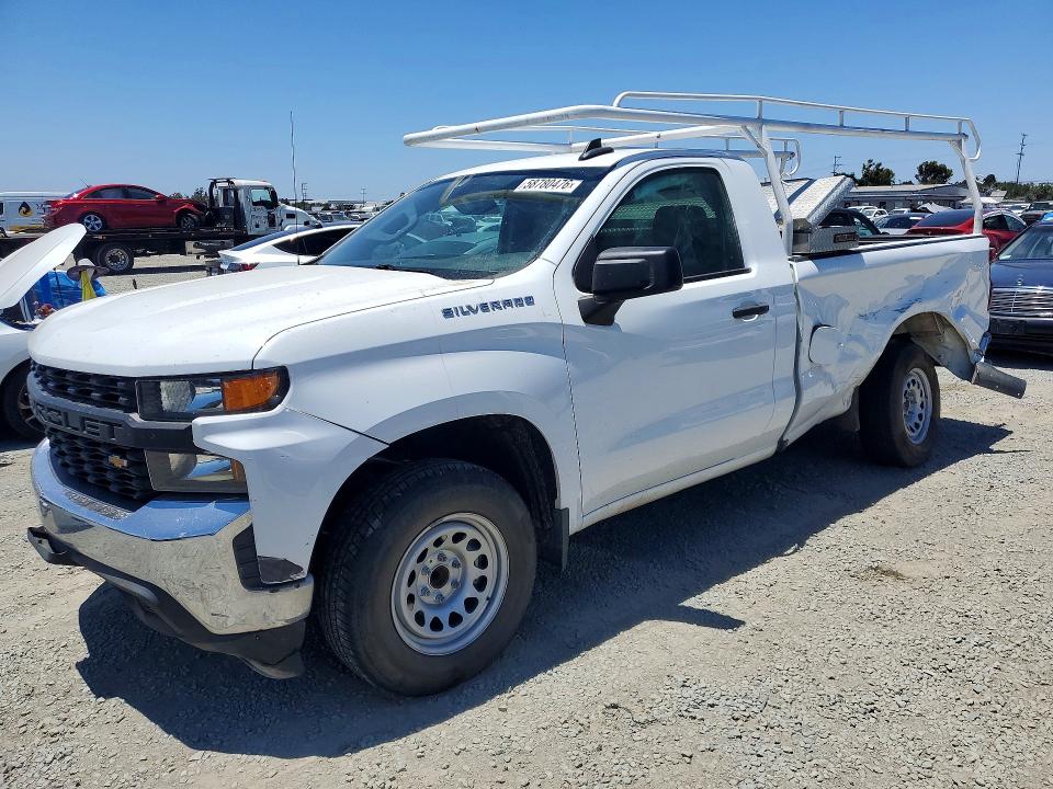58780476 :رقم المزاد ، 3GCNWAEH5MG100749 vin ، 2021 Chevrolet Silverado مزاد بيع