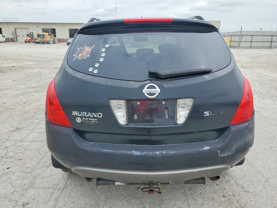 2004 Nissan Murano მანქანა იყიდება აუქციონზე, vin: JN8AZ08W34W304692, აუქციონის ნომერი: 56520036