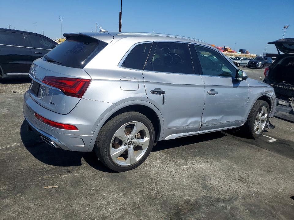 2022 Audi Q5 მანქანა იყიდება აუქციონზე, vin: WA1FAAFY4N2013446, აუქციონის ნომერი: 58840226