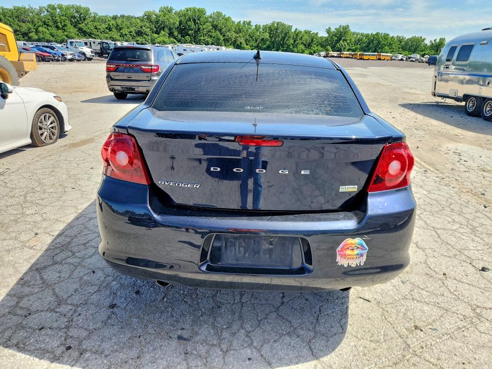 57047646 :رقم المزاد ، 1C3CDZAG5CN309542 vin ، 2012 Dodge Avenger مزاد بيع