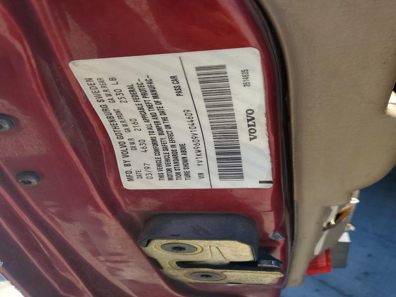Продажа на аукционе авто 1997 Volvo 960, vin: YV1KW9609V1044609, номер лота: 58212326