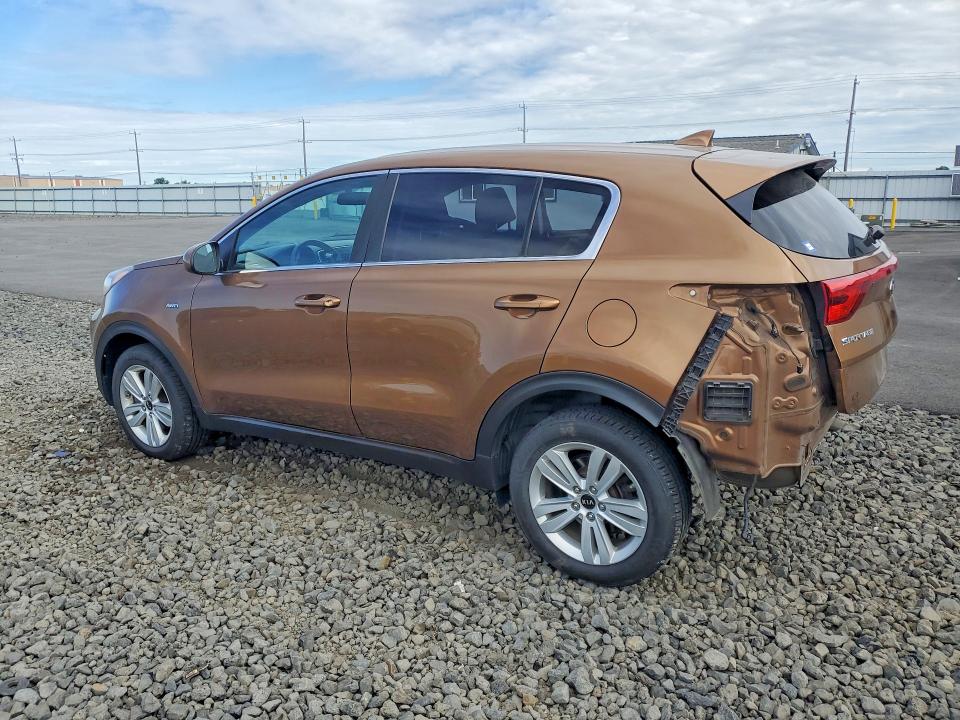 Продажа на аукционе авто 2017 Kia Sportage, vin: KNDPMCAC7H7242980, номер лота: 55066146
