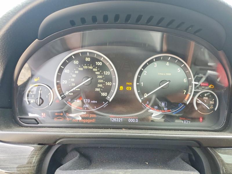 2013 Bmw 550 მანქანა იყიდება აუქციონზე, vin: WBAFR9C51DDX80629, აუქციონის ნომერი: 55729826