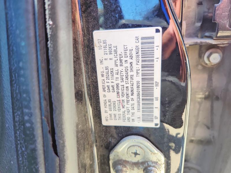 2008 Acura Tl მანქანა იყიდება აუქციონზე, vin: 19UUA66248A018650, აუქციონის ნომერი: 57329706