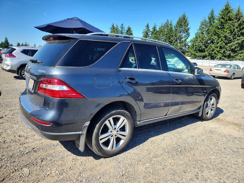 Aukcja sprzedaży 2012 Mercedes-benz Ml, vin: 4JGDA2EB2CA029904, numer aukcji: 56003356
