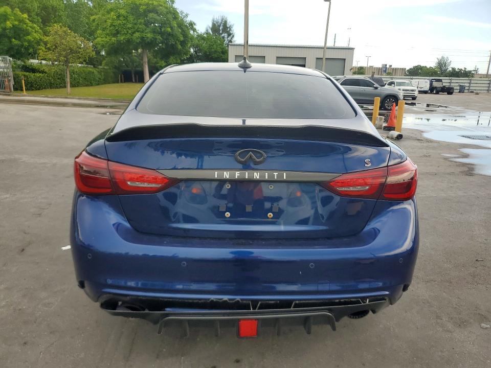 58689846 :رقم المزاد ، JN1FV7AR9JM481171 vin ، 2018 Infiniti Q50 مزاد بيع