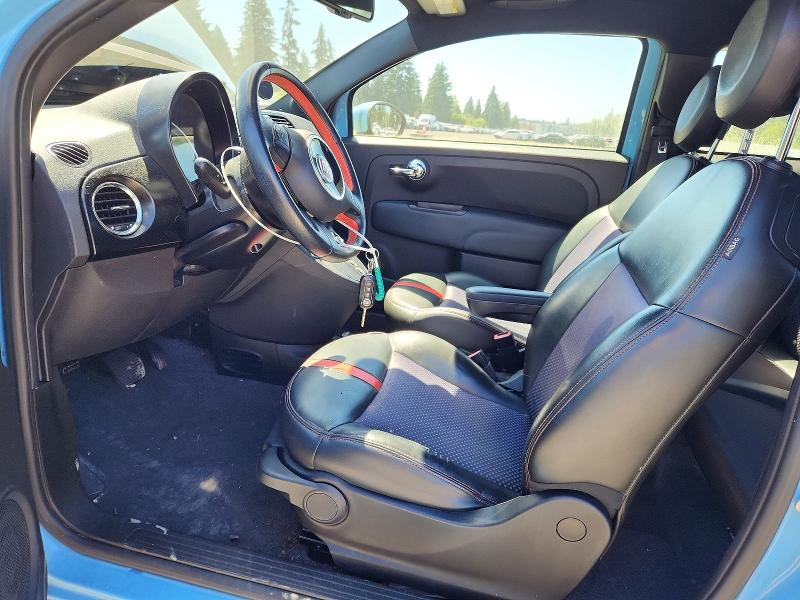 2015 Fiat 500 მანქანა იყიდება აუქციონზე, vin: 3C3CFFGE5FT732852, აუქციონის ნომერი: 58361536
