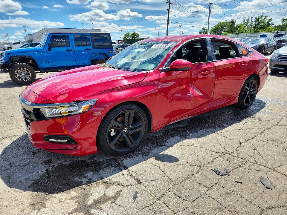 Продаж на аукціоні авто 2018 Honda Accord, vin: 1HGCV1F33JA109247, номер лоту: 57431356
