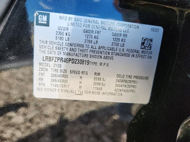 2023 Buick Envision მანქანა იყიდება აუქციონზე, vin: LRBFZPR46PD230819, აუქციონის ნომერი: 57948326