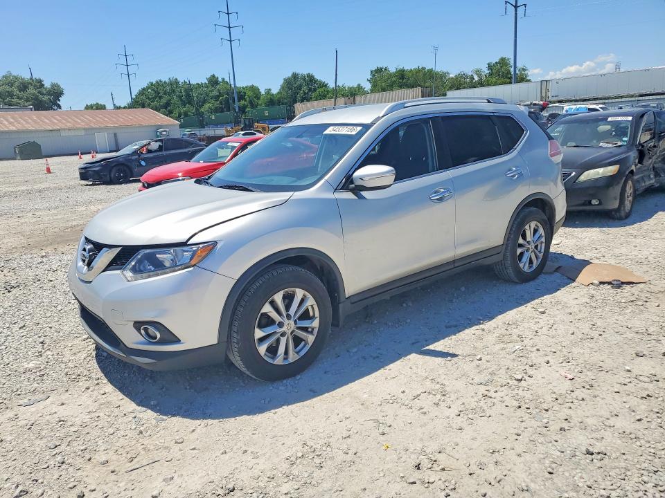 Продаж на аукціоні авто 2015 Nissan Rogue, vin: KNMAT2MV4FP563355, номер лоту: 54537186