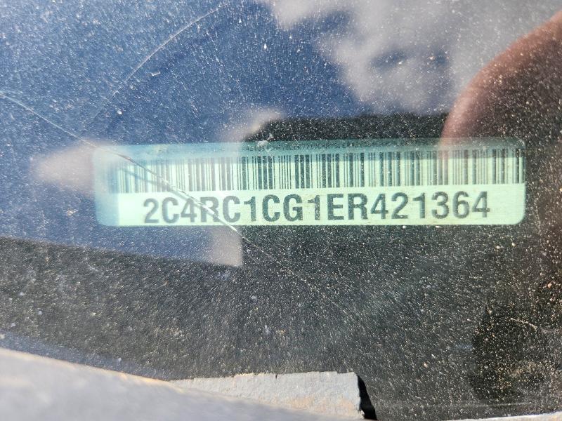 Продажа на аукционе авто 2014 Chrysler Town & Country, vin: 2C4RC1CG1ER421364, номер лота: 57711506