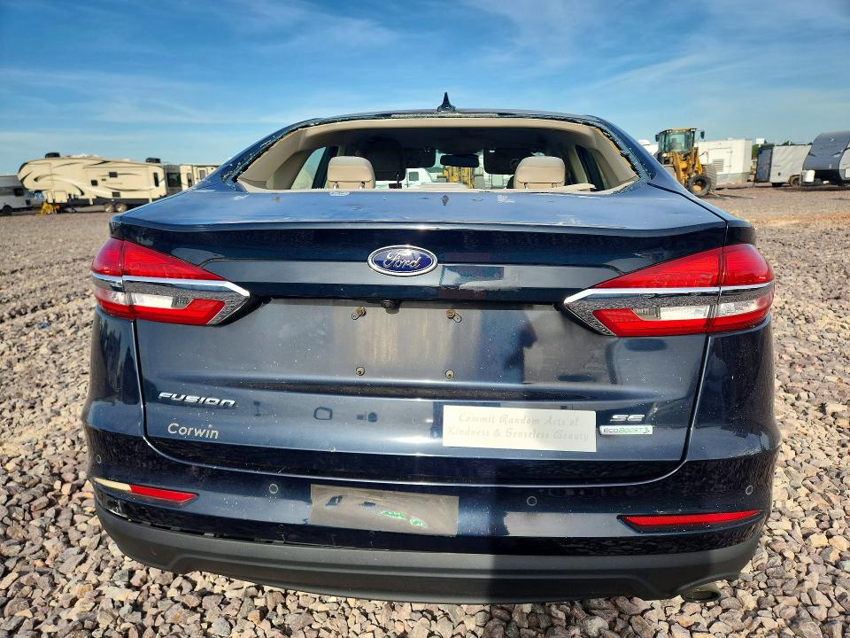 Продаж на аукціоні авто 2020 Ford Fusion, vin: 3FA6P0HDXLR248716, номер лоту: 55098696