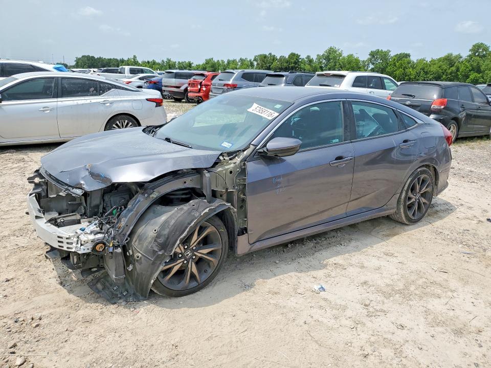 Aukcja sprzedaży 2021 Honda Civic, vin: 2HGFC2F89MH538421, numer aukcji: 57958116