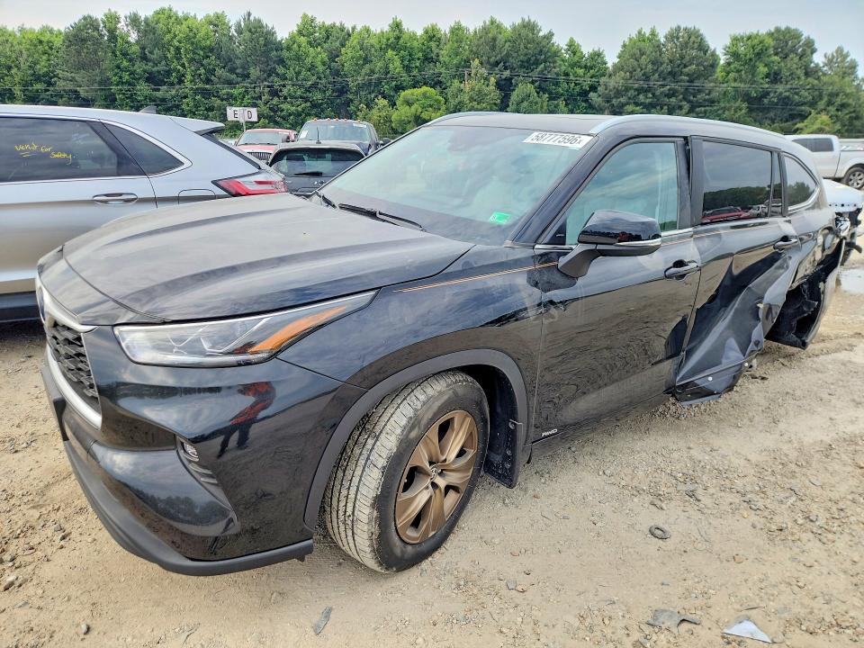 58777596 :رقم المزاد ، 5TDABRCH7PS594341 vin ، 2023 Toyota Highlander مزاد بيع
