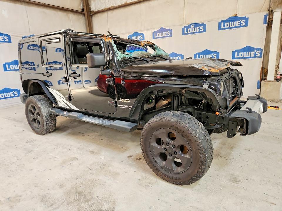 57831616 :رقم المزاد ، 1C4BJWEG4EL130240 vin ، 2014 Jeep Wrangler Unlimited مزاد بيع