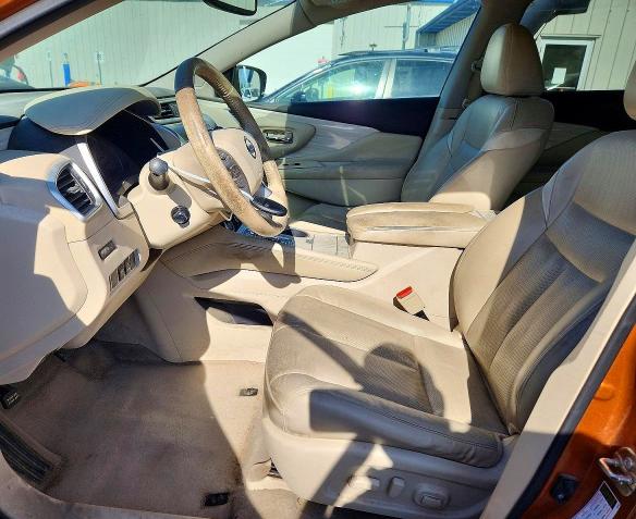 55741466 :رقم المزاد ، 5N1AZ2MHXFN235664 vin ، 2015 Nissan Murano مزاد بيع