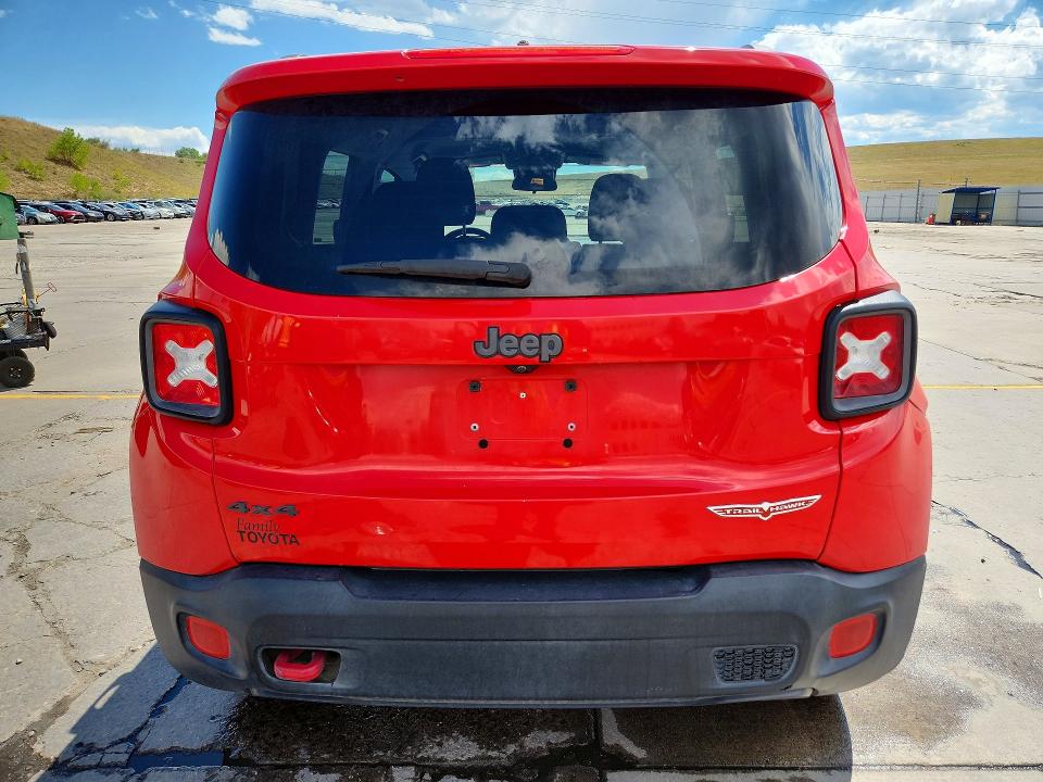 Продаж на аукціоні авто 2017 Jeep Renegade, vin: ZACCJBCB7HPE87643, номер лоту: 59151266
