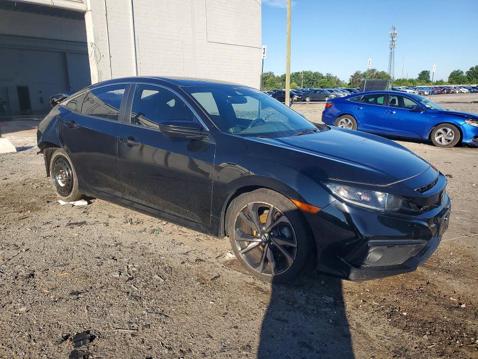 56985686 :رقم المزاد ، 2HGFC2F89MH511087 vin ، 2021 Honda Civic مزاد بيع