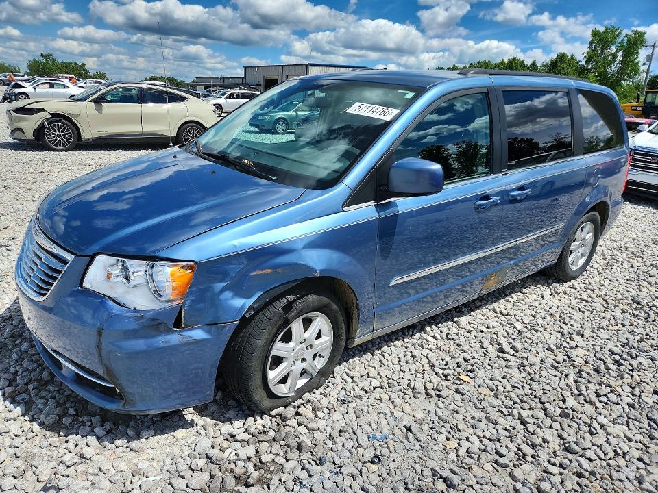 2011 Chrysler Town & Country მანქანა იყიდება აუქციონზე, vin: 2A4RR5DG6BR702506, აუქციონის ნომერი: 57114766