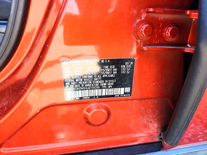 Продажа на аукционе авто 2020 Honda Hr-v, vin: 3CZRU5H54LM709289, номер лота: 55590286