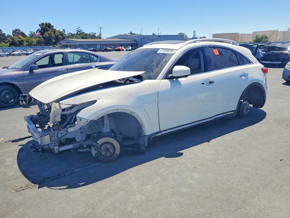 2012 Infiniti Fx35 Base მანქანა იყიდება აუქციონზე, vin: JN8AS1MU8CM121118, აუქციონის ნომერი: 57358836