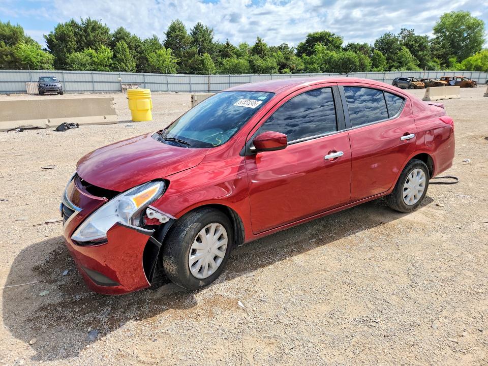 57551246 :رقم المزاد ، 3N1CN7AP7KL861476 vin ، 2019 Nissan Versa مزاد بيع