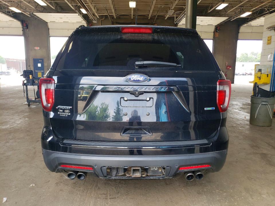 56855486 :رقم المزاد ، 1FM5K8GT3JGB89648 vin ، 2018 Ford Explorer مزاد بيع