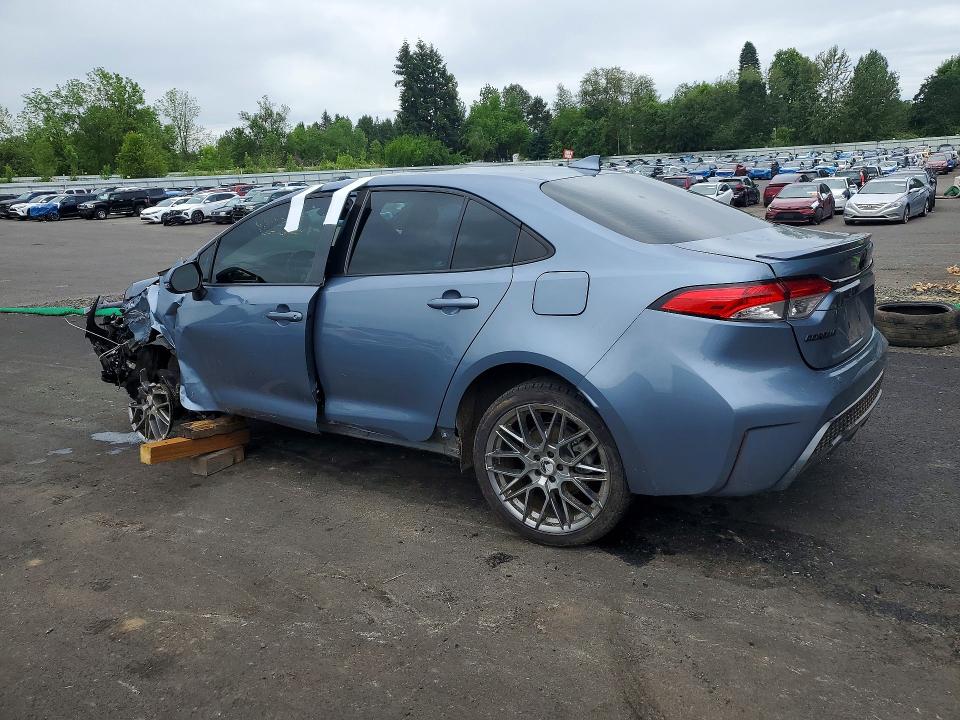 2021 Toyota Corolla მანქანა იყიდება აუქციონზე, vin: 5YFS4MCE9MP065372, აუქციონის ნომერი: 55474176