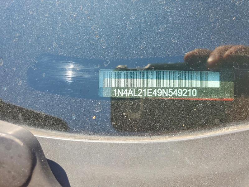 2009 Nissan Altima მანქანა იყიდება აუქციონზე, vin: 1N4AL21E49N549210, აუქციონის ნომერი: 57060806