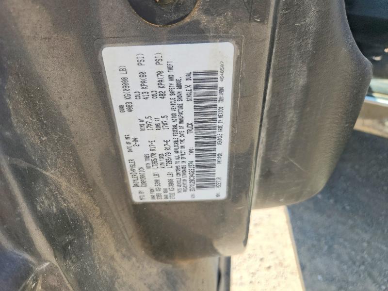 Продажа на аукционе авто 2004 Dodge Ram 2500, vin: 3D7KU28C34G221574, номер лота: 57969236
