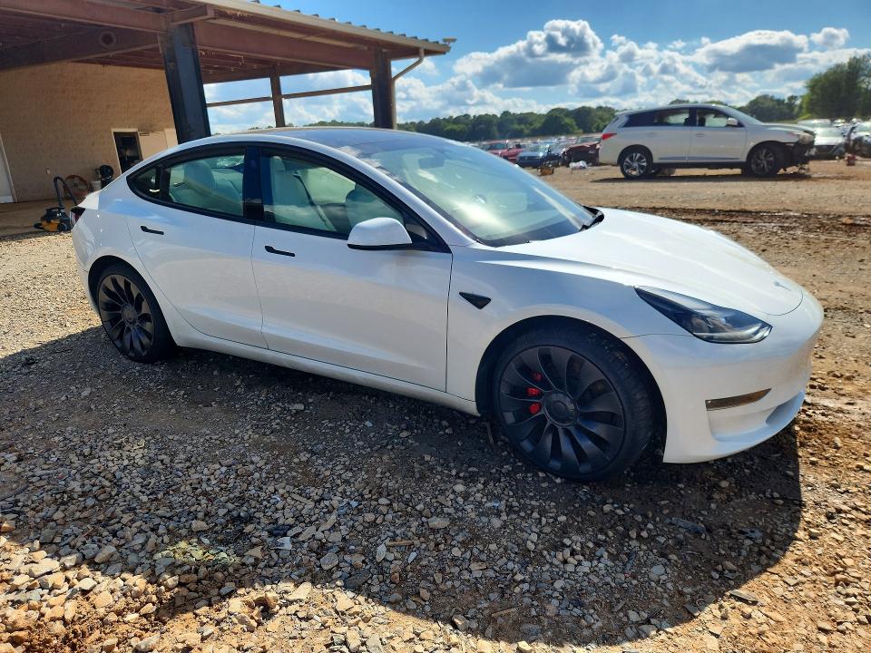 58647776 :رقم المزاد ، 5YJ3E1EC6PF707414 vin ، 2023 Tesla Model 3 مزاد بيع