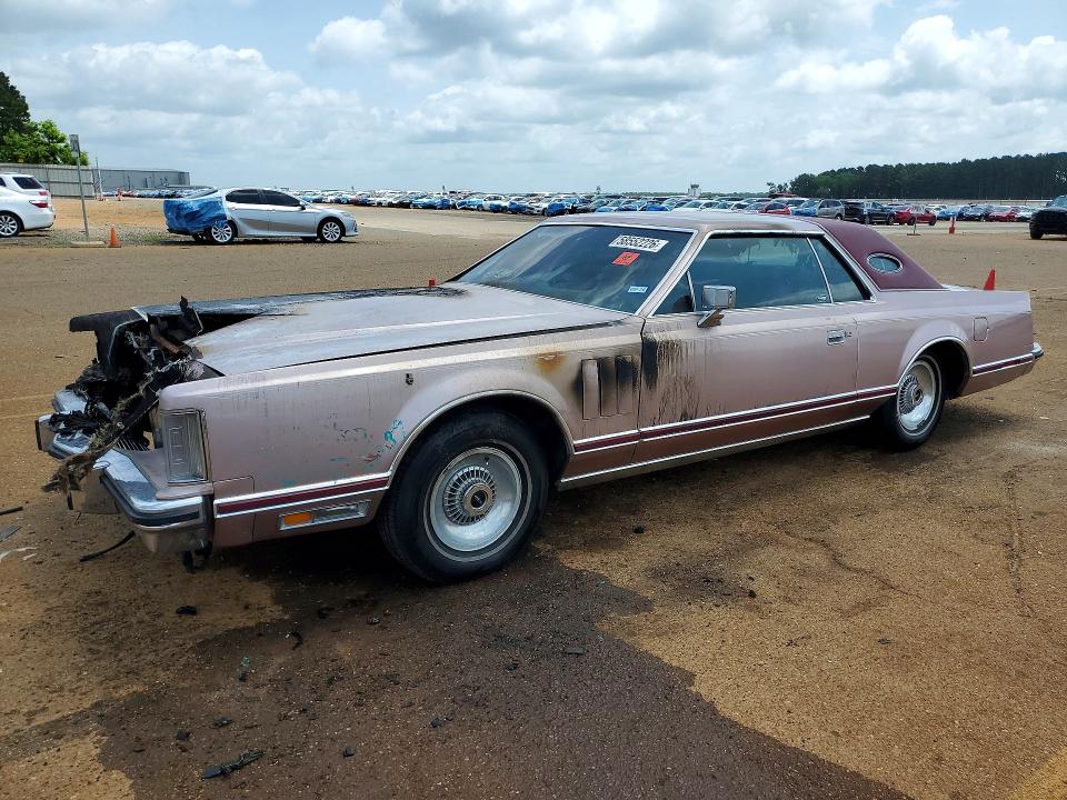 58552226 :رقم المزاد ، 9Y89S737935 vin ، 1979 Lincoln Continital مزاد بيع
