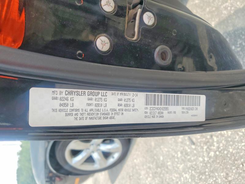 Aukcja sprzedaży 2014 Dodge Challenger, vin: 2C3CDYAGXEH225951, numer aukcji: 56606376