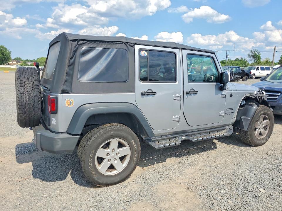 Продажа на аукционе авто 2018 Jeep Wrangler Jk, vin: 1C4HJWDG4JL826215, номер лота: 58847326