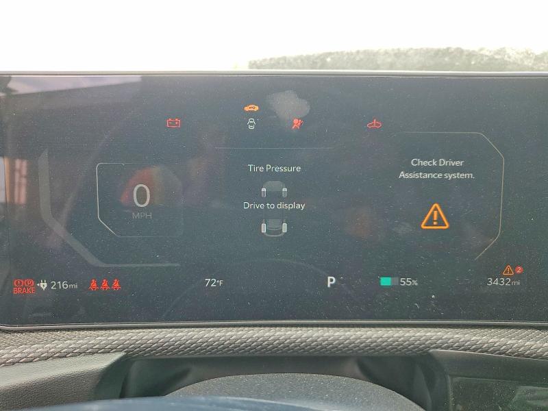 2025 Kia Ev6 მანქანა იყიდება აუქციონზე, vin: 5XYC34JA9SG012650, აუქციონის ნომერი: 55598286