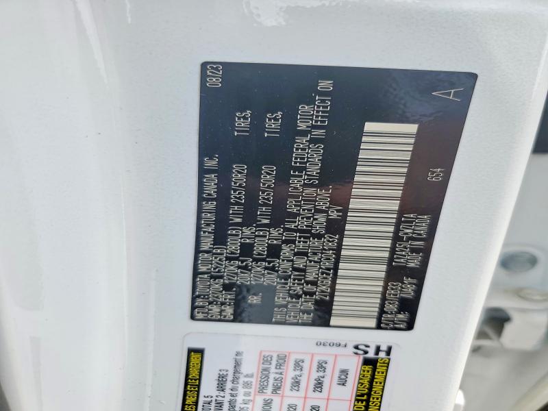 2024 Lexus Nx 350 მანქანა იყიდება აუქციონზე, vin: 2T2KGCEZ1RC041832, აუქციონის ნომერი: 56256326