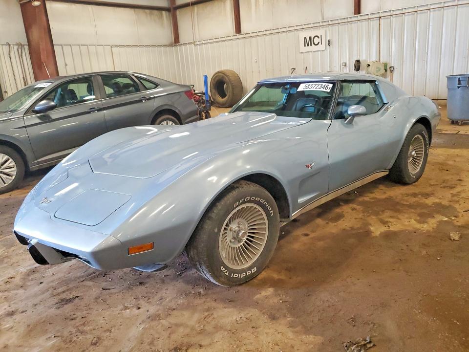 58572346 :رقم المزاد ، 1Z37L7S444562 vin ، 1977 Chevrolet Corvette مزاد بيع