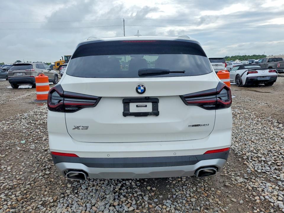 2022 Bmw X3 მანქანა იყიდება აუქციონზე, vin: 5UX43DP05N9K35419, აუქციონის ნომერი: 57583236