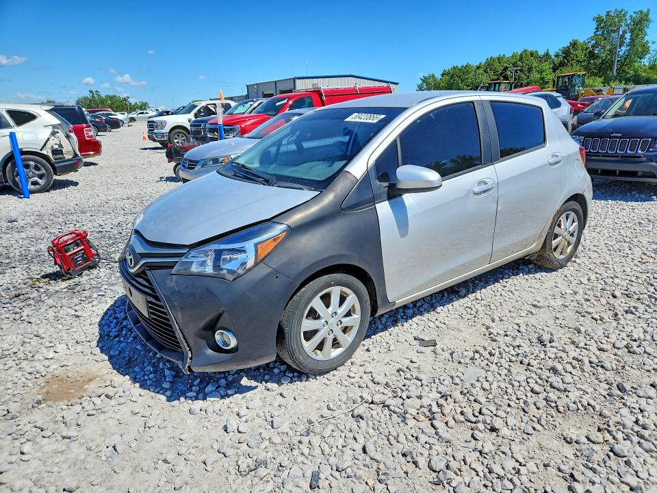 2015 Toyota Yaris მანქანა იყიდება აუქციონზე, vin: VNKKTUD39FA024531, აუქციონის ნომერი: 58420866