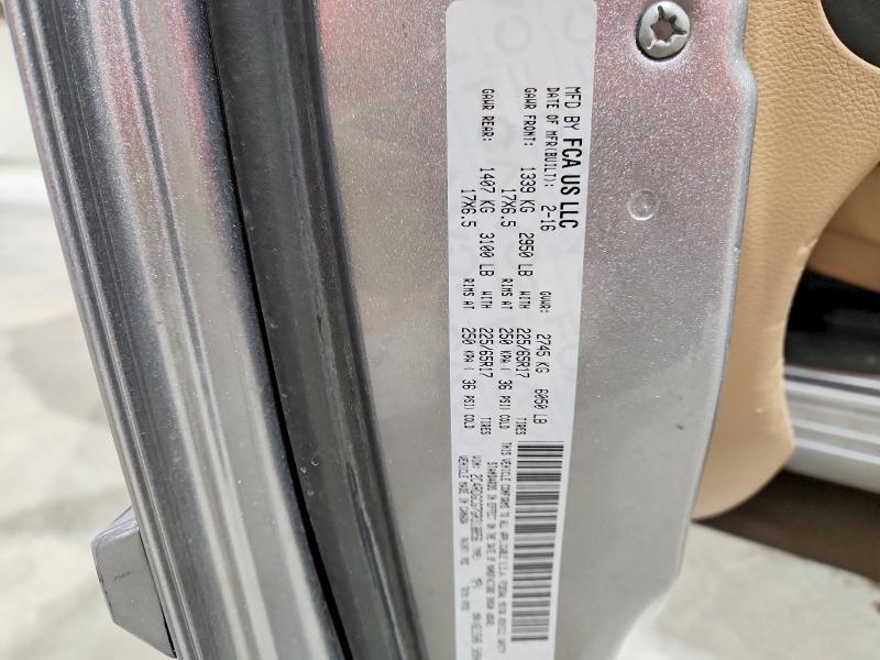 Продаж на аукціоні авто 2016 Dodge Grand Caravan, vin: 2C4RDGCG7GR318856, номер лоту: 57380036