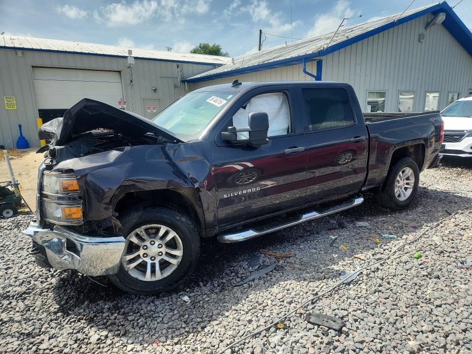 58746316 :رقم المزاد ، 3GCUKREC8EG221450 vin ، 2014 Chevrolet Silverado مزاد بيع