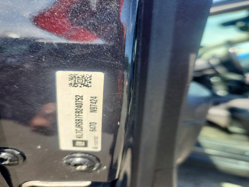 55559876 :رقم المزاد ، KL7CJRSB7FB240752 vin ، 2015 Chevrolet Trax مزاد بيع