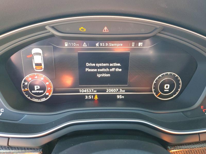 Aukcja sprzedaży 2018 Audi S5, vin: WAUB4CF56JA101442, numer aukcji: 57175056
