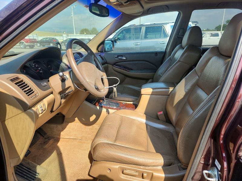 58595826 :رقم المزاد ، 2HNYD18252H512283 vin ، 2002 Acura Mdx مزاد بيع