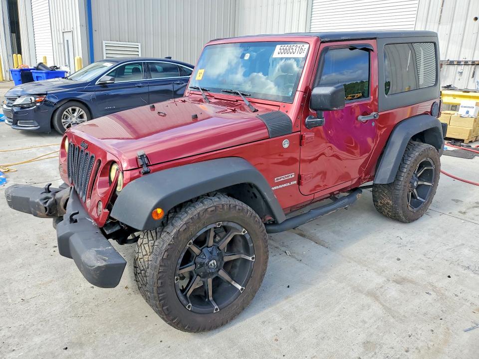 Продажа на аукционе авто 2013 Jeep Wrangler, vin: 1C4AJWAG6DL563963, номер лота: 55685316