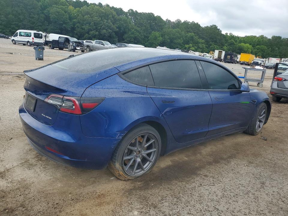 Продажа на аукционе авто 2021 Tesla Model 3, vin: 5YJ3E1EB5MF948156, номер лота: 57263396