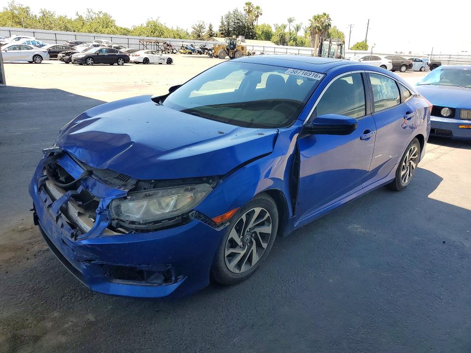 2017 Honda Civic მანქანა იყიდება აუქციონზე, vin: 19XFC2F78HE200726, აუქციონის ნომერი: 56716916