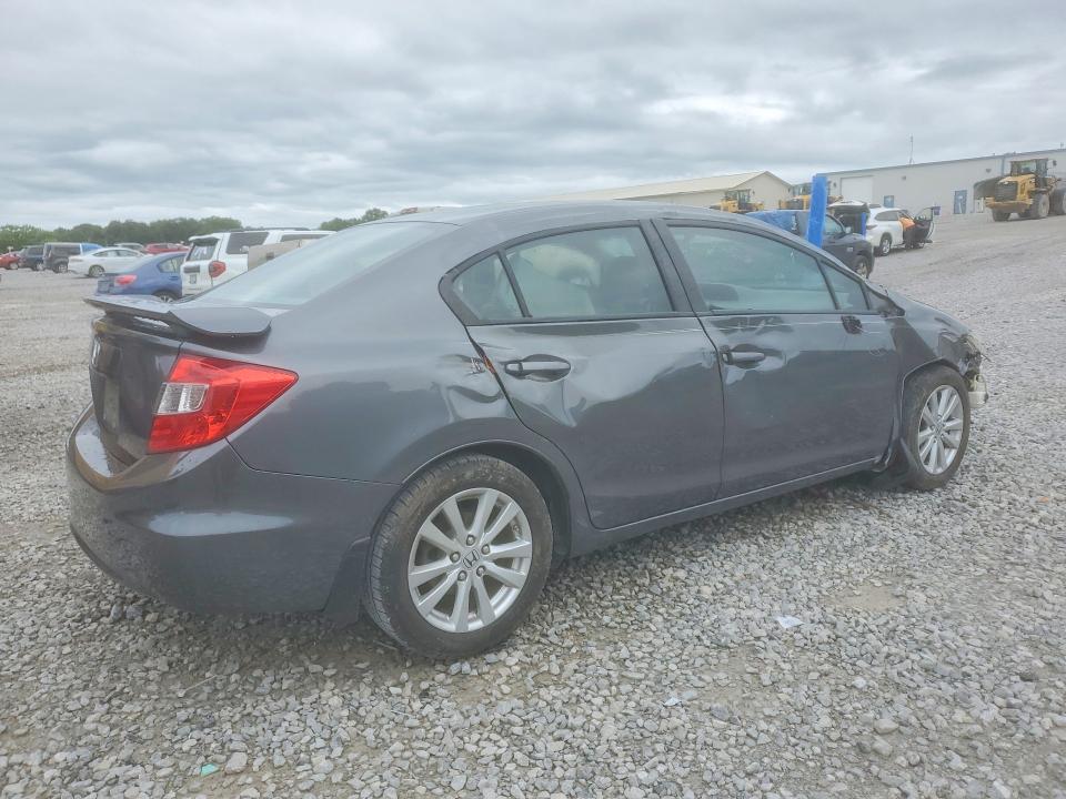 58461846 :رقم المزاد ، 19XFB2F99CE018689 vin ، 2012 Honda Civic مزاد بيع