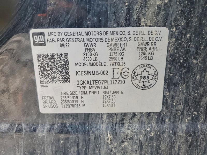 Продаж на аукціоні авто 2023 Gmc Terrain, vin: 3GKALTEG7PL117210, номер лоту: 56131806